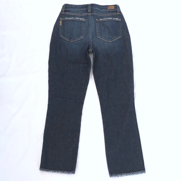 Paige high rise Sarah distressed jeans sz 27 - Picture 2 of 7